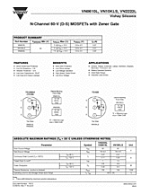 DataSheet VN0610L pdf